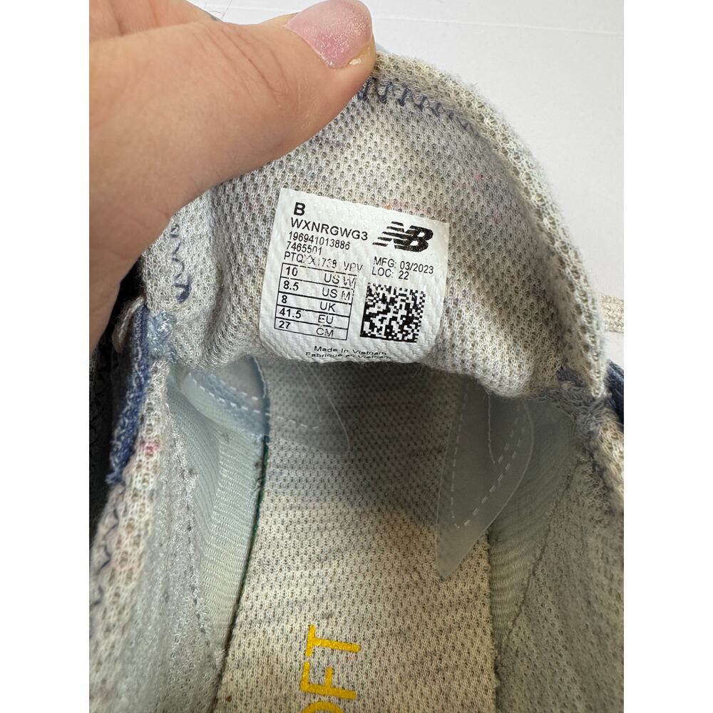 New Balance DynaSoft Nergize v3 Womens 10.5 Blue Yellow Walking Running Shoes - Picture 6 of 6
